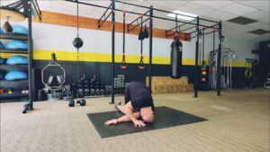 How to do Quadruped Thread The Needle Stretch. 1 of over 100 exercises in our FREE Exercise Library by USMC Veteran & Personal Trainer Marine Miguel.