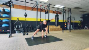 How to do Single Leg Side Lunges. 1 of over 100 exercises in our FREE Exercise Library by USMC Veteran & Personal Trainer Marine Miguel.