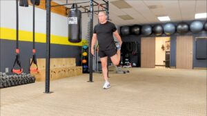 How to do Walking Quad Stretch. 1 of over 100 exercises in our FREE Exercise Library by USMC Veteran & Personal Trainer Marine Miguel.