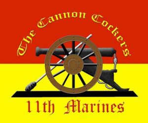 Cannon Cockers 11th Marine Regiment Insignia